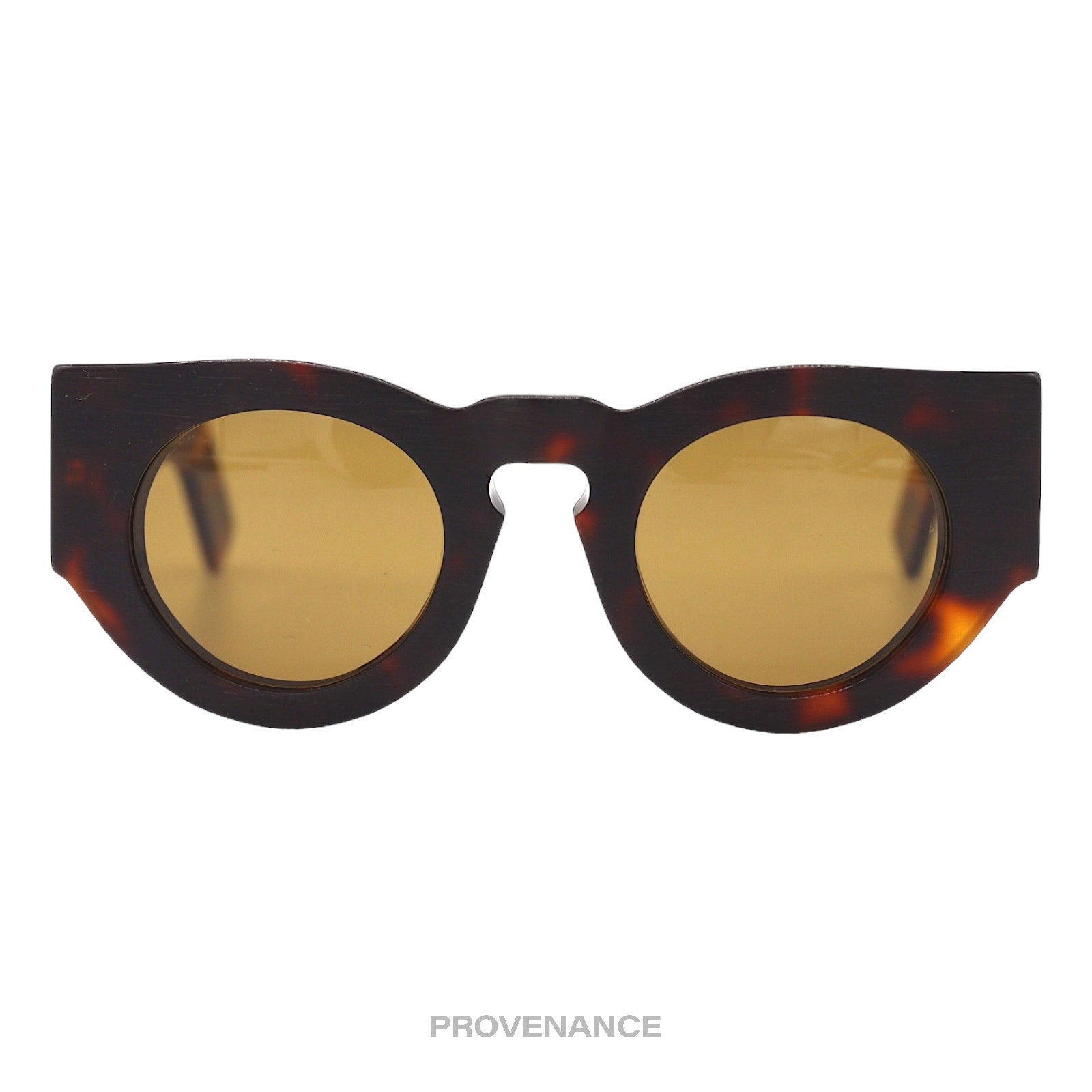 Acne Studios Chunky Sunglasses - Havanna Tortoise Brown - 1