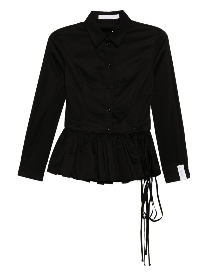 peplum-hem shirt 1