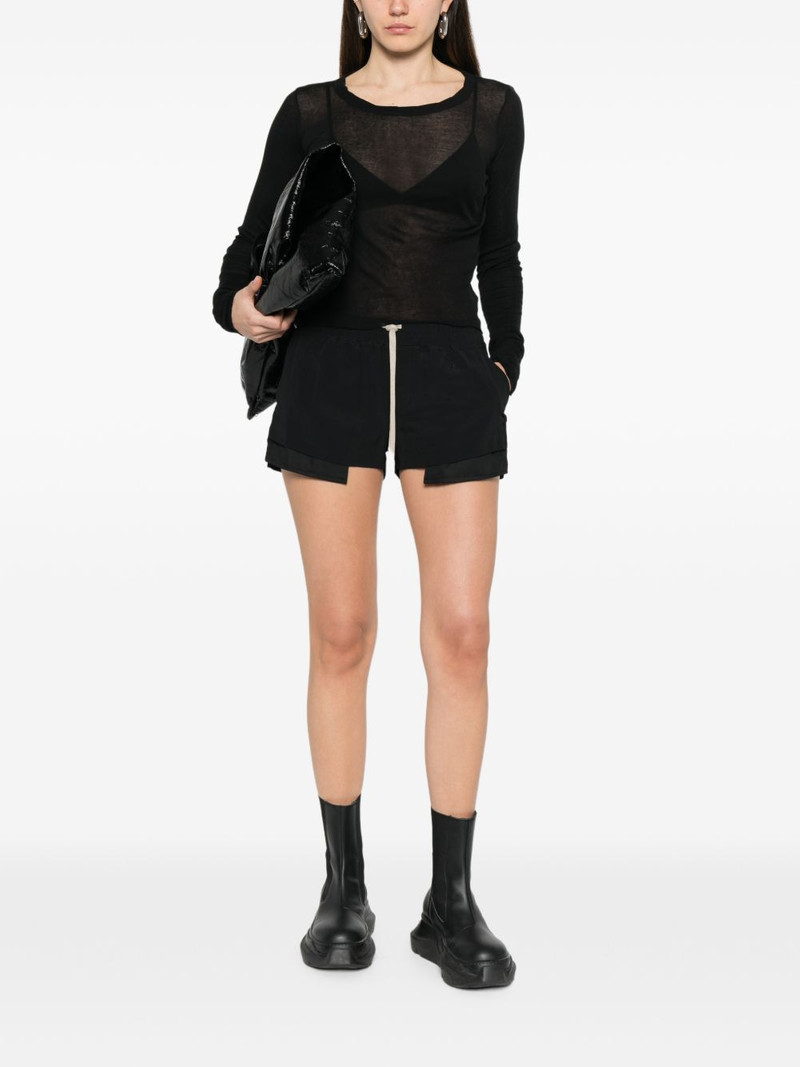 Rick Owens crew neck top outlook