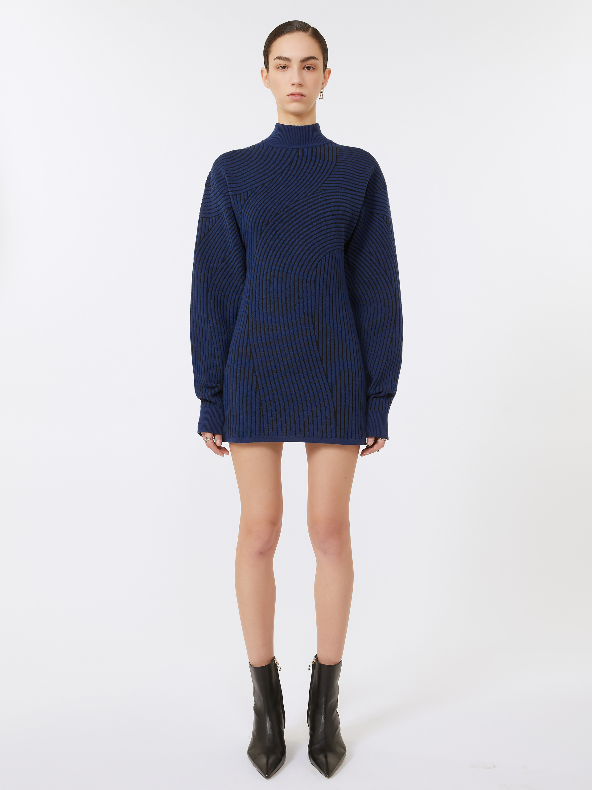 PRIMO 3D jacquard-knit dress - 3