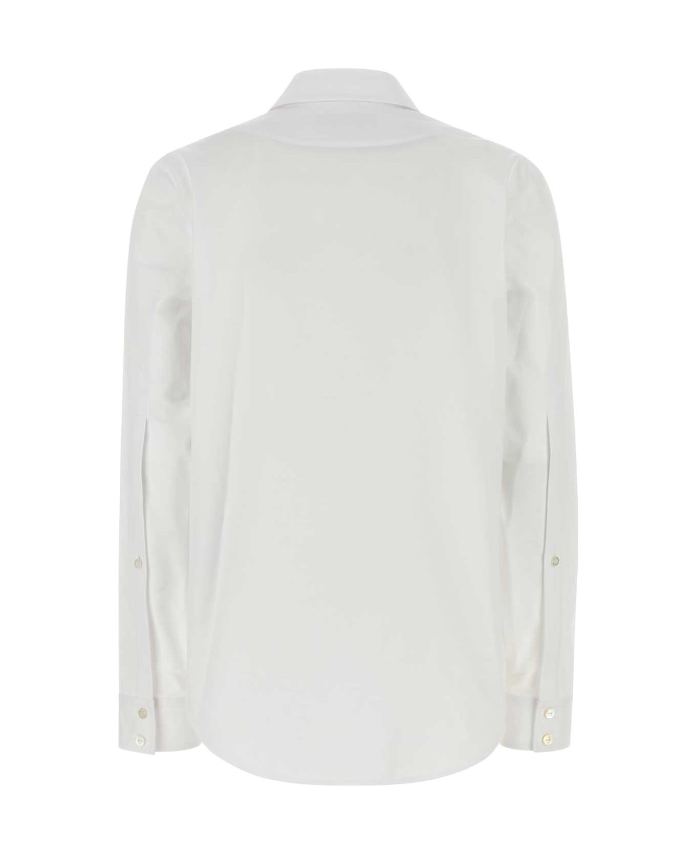 White Poplin Shirt - 2