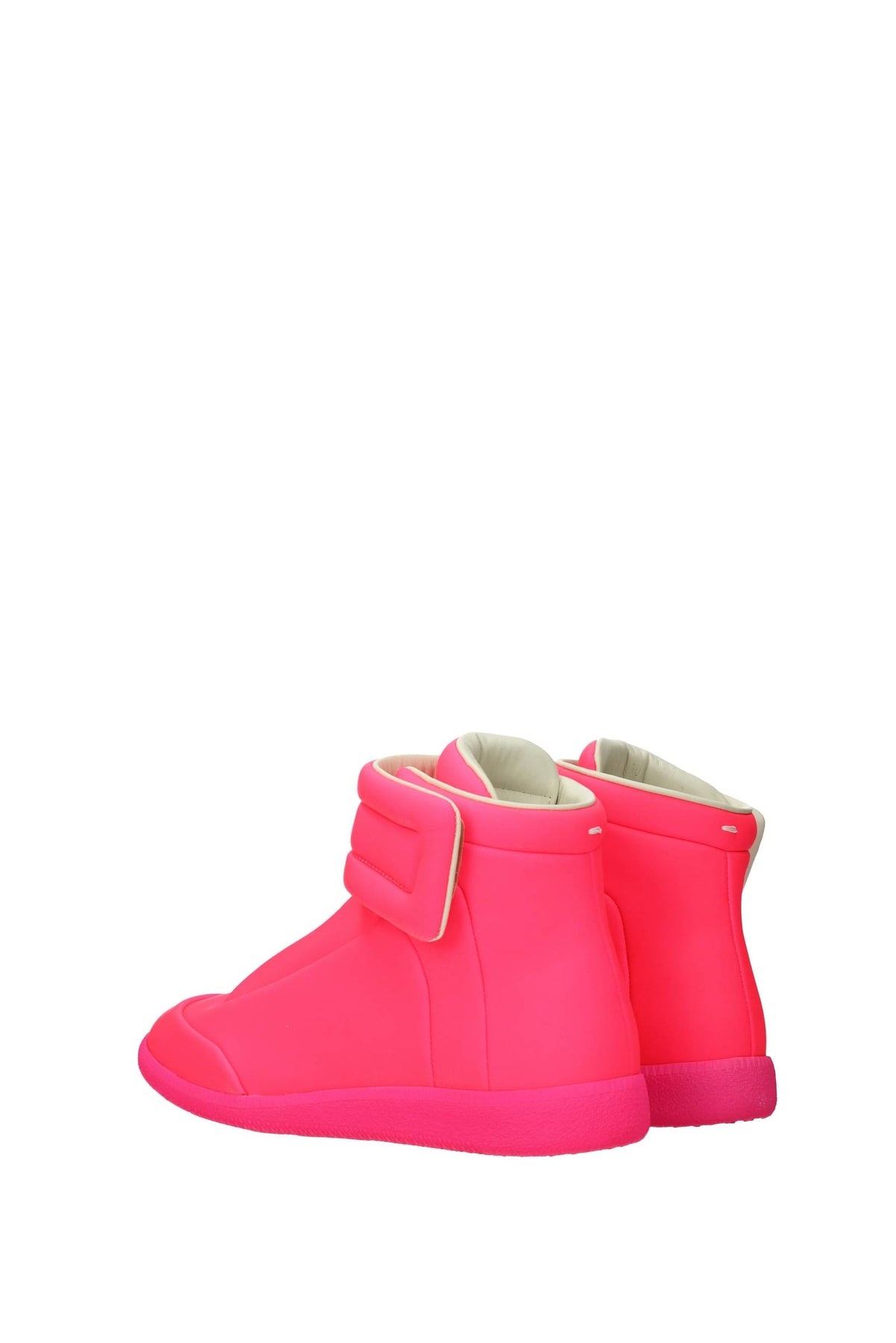 Sneakers Leather Pink Fluo Pink - 4