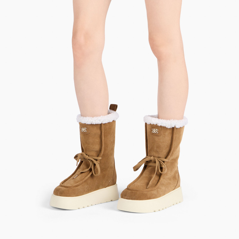 Ale Velour High Boots 6