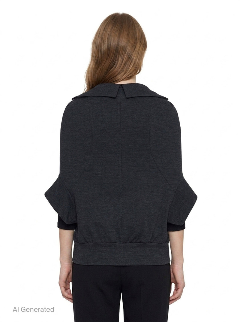 Exaggerated Silhouette Tailored Jacket 5