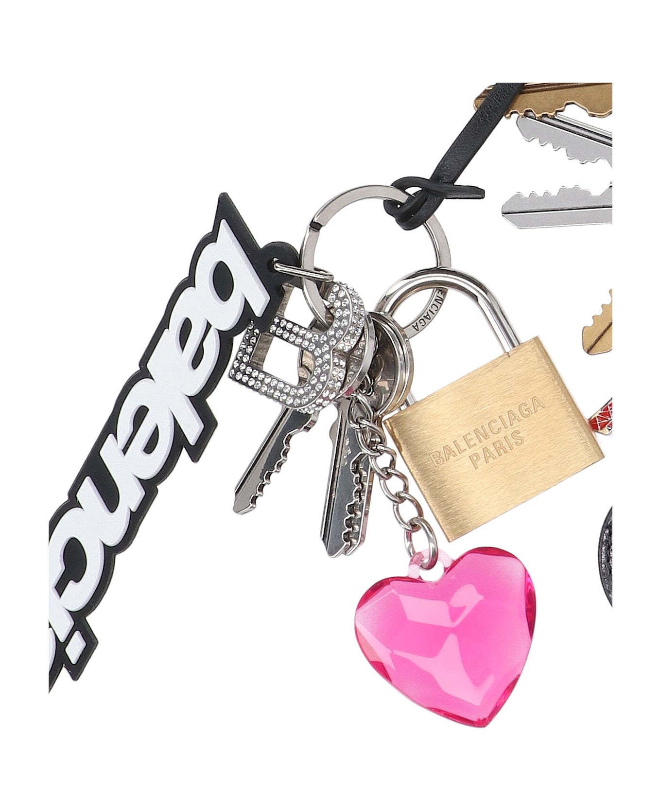 Logo Charm Keyring - 2