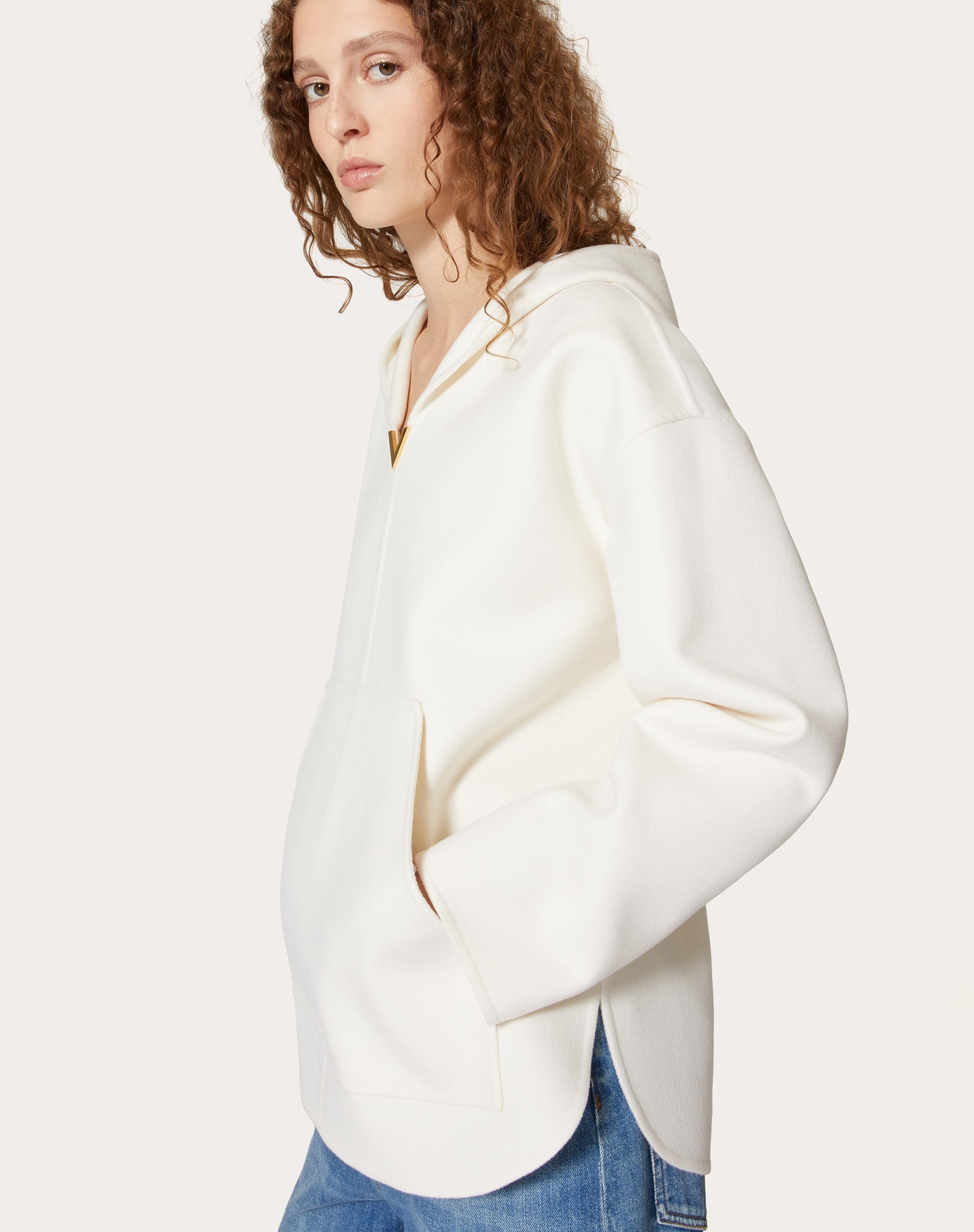 COMPACT DRAP PEACOAT - 5