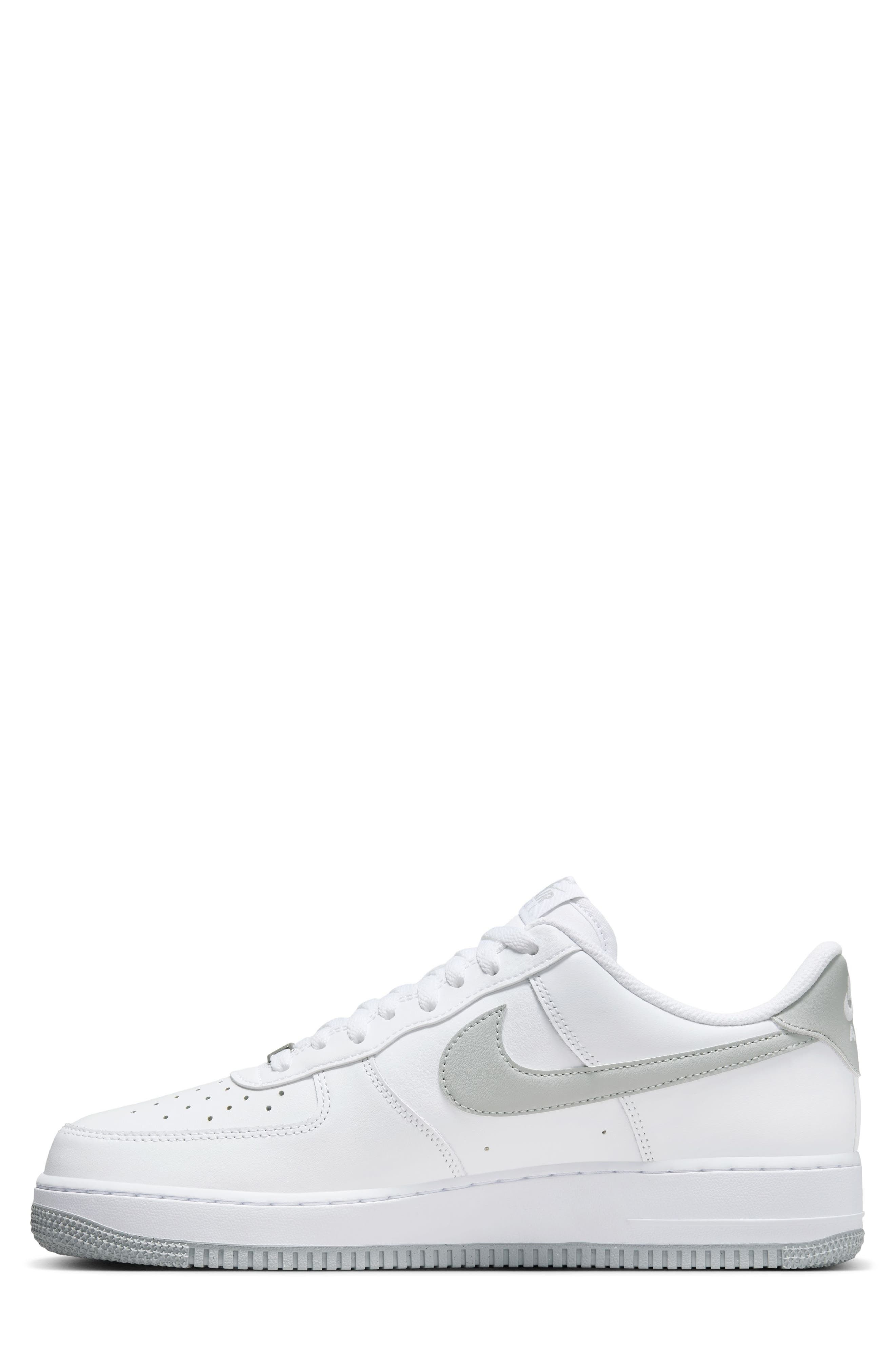 Nike Air Force 1 '07 Sneaker in White/Light Grey/White at Nordstrom - 5