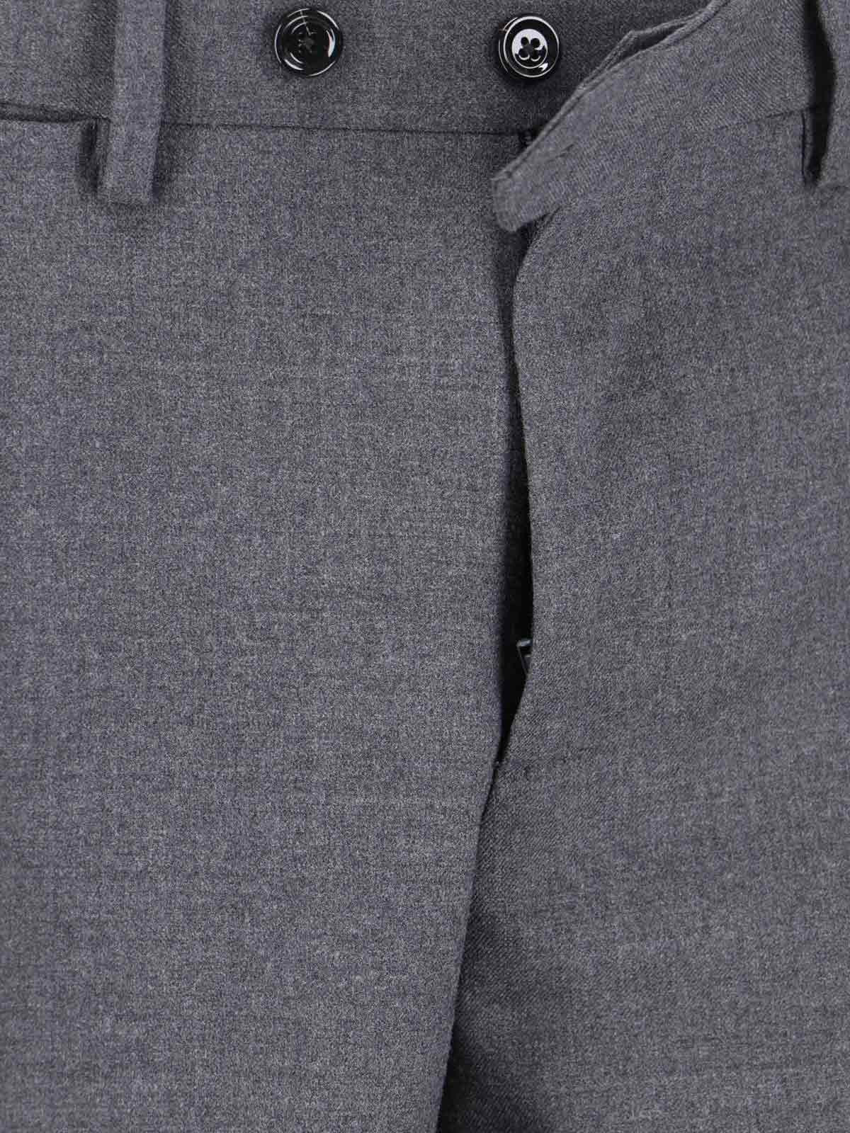 DOUBLE-BREASTED VIRGIN WOOL SUIT - 5