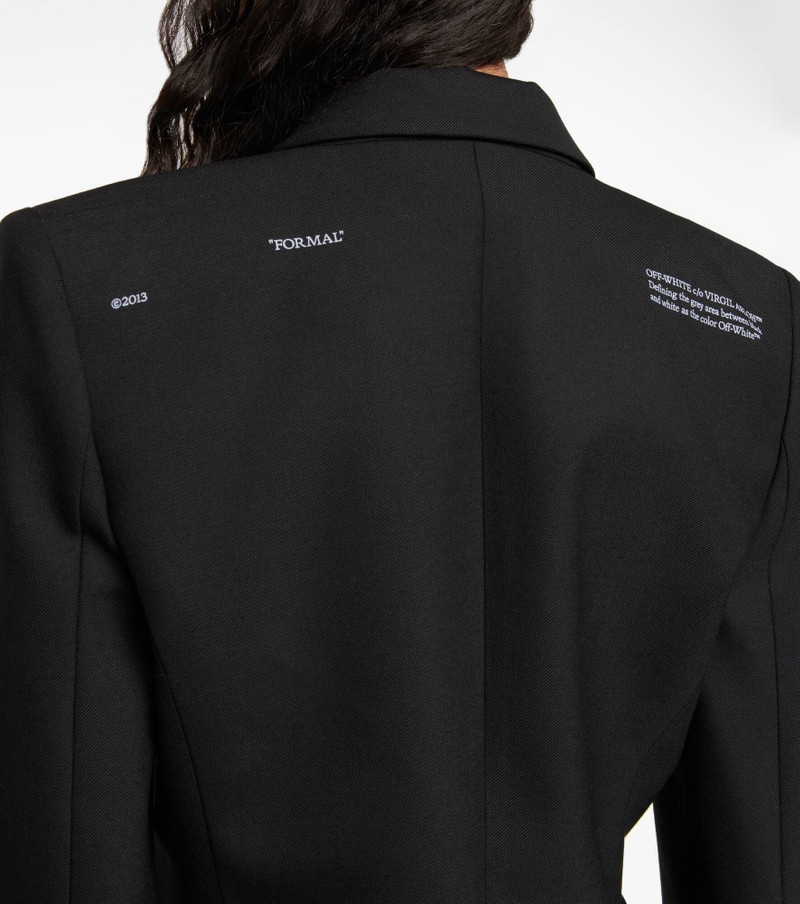 Corporate wool-blend blazer 7