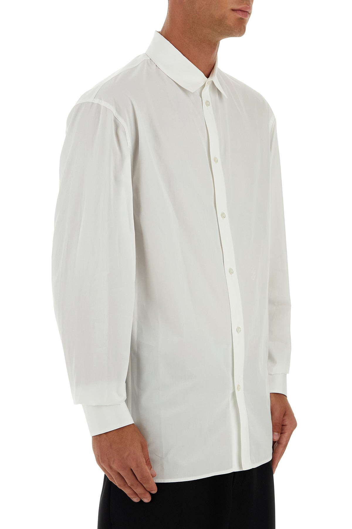 White poplin shirt - 3