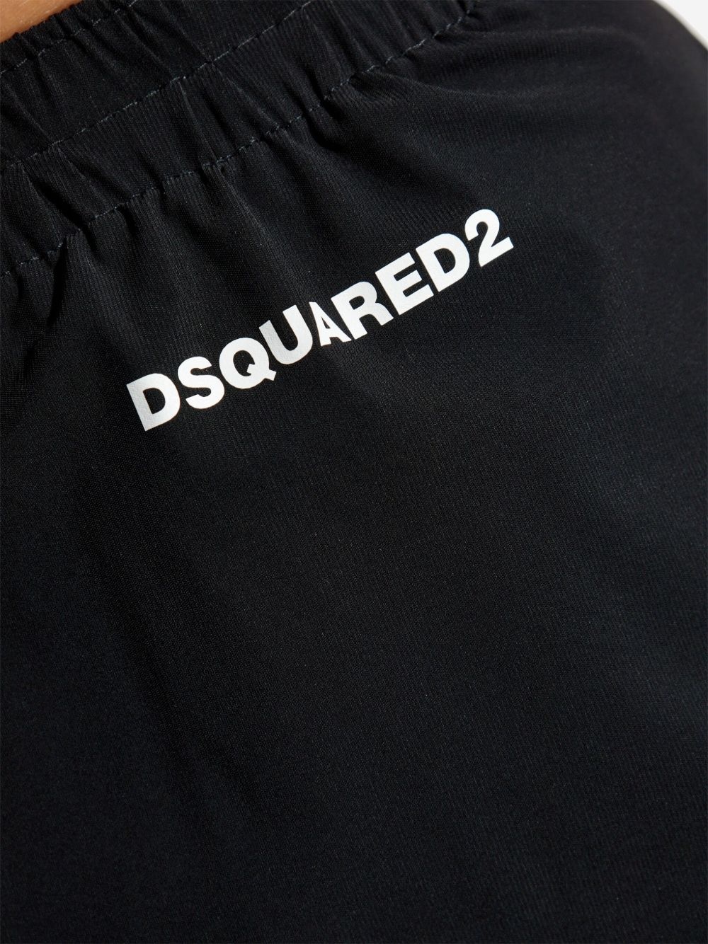 logo-print shorts - 2