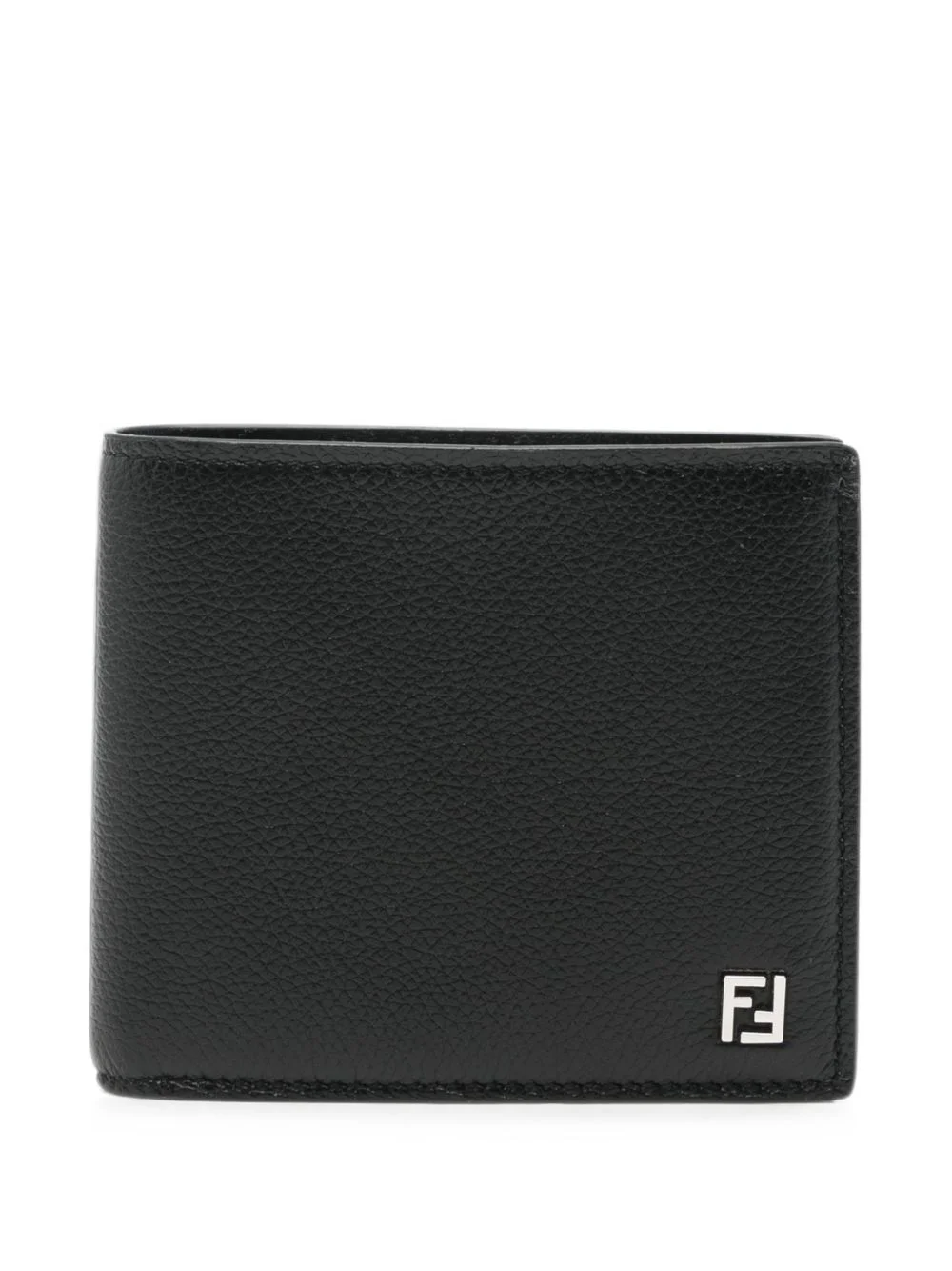 FF logo leather bi-fold wallet - 1