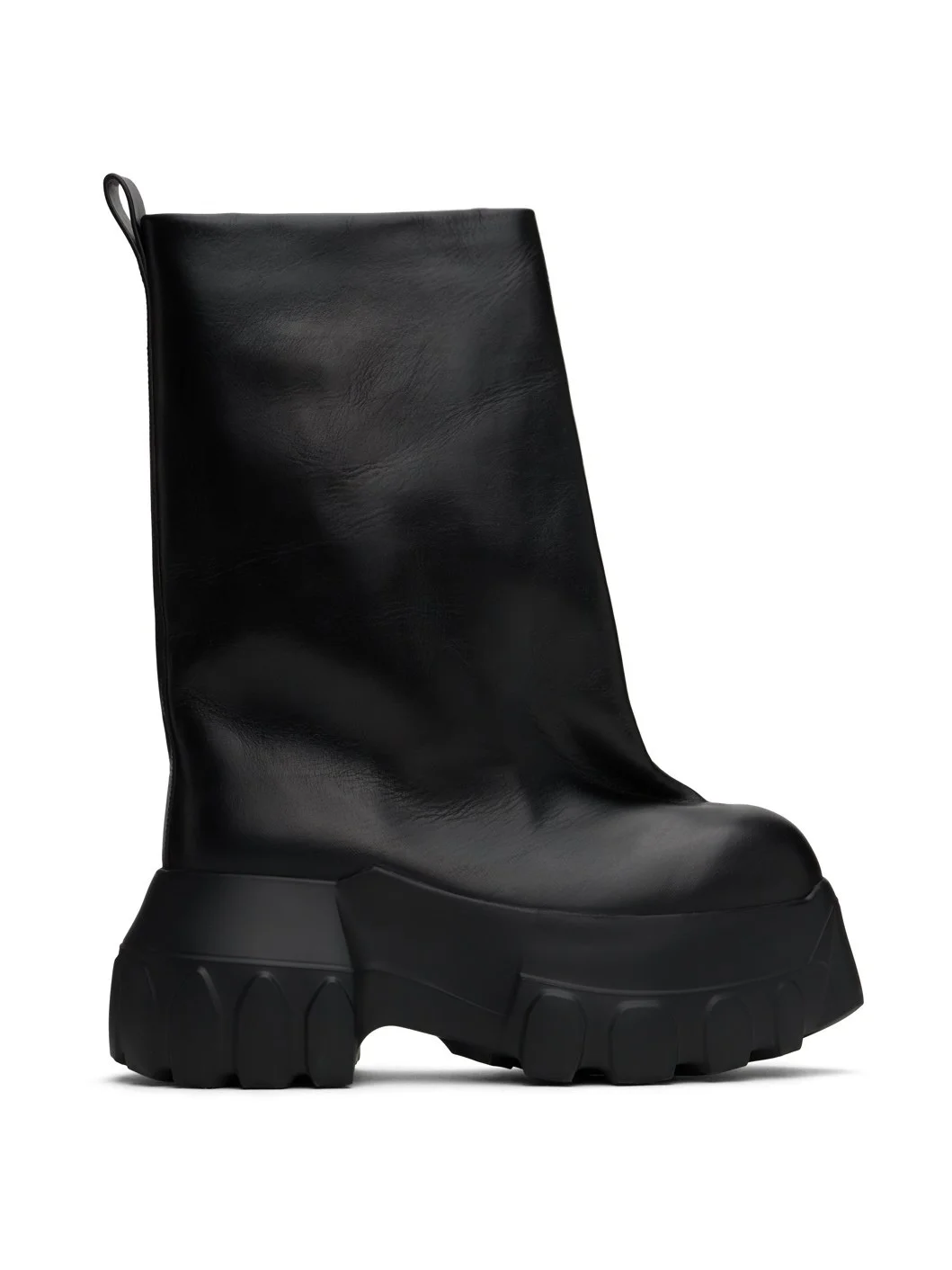 Black Porterville Flared Mega Tractor Boots - 1