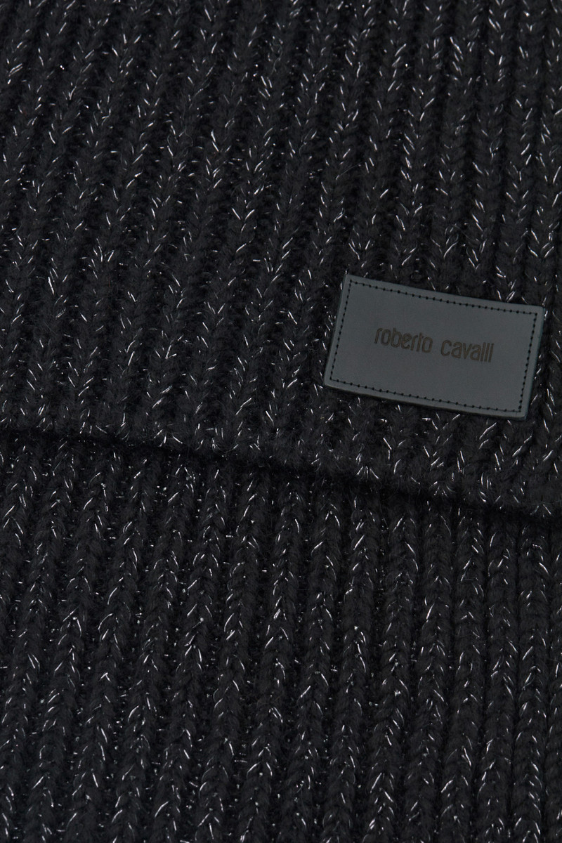 Roberto Cavalli Mohair Blend Scarf with Branded Tag outlook