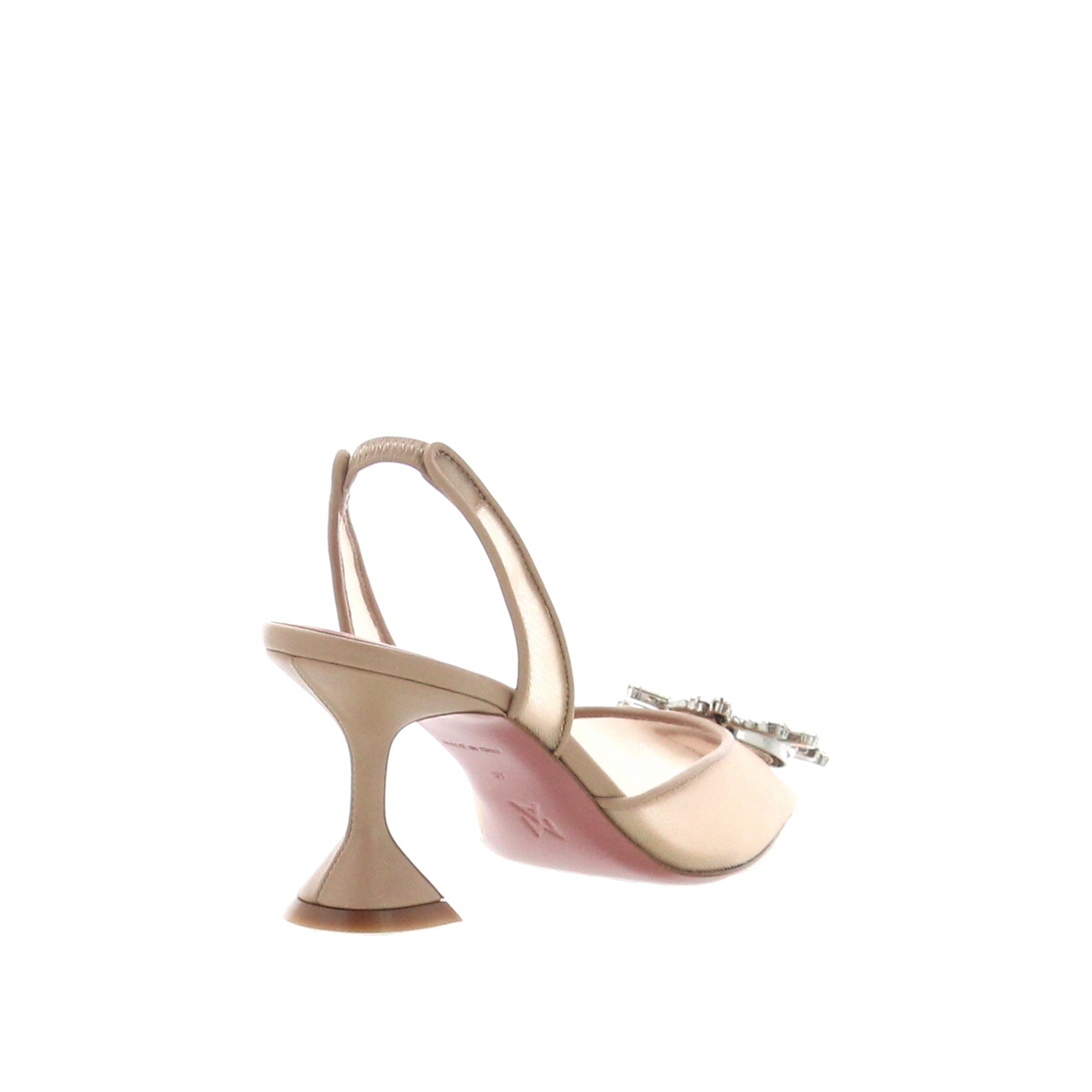 Amina Muaddi – Begum 70 – Mesh Beige - 3