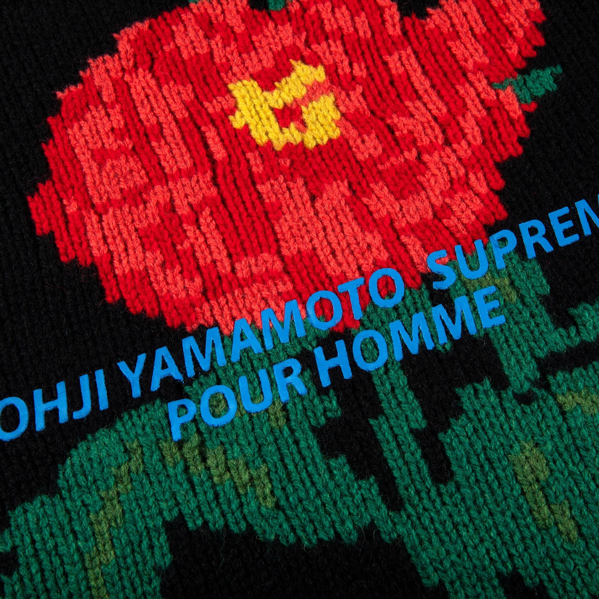 Supreme x Yohji Yamamoto Sweater 'Black' - 3