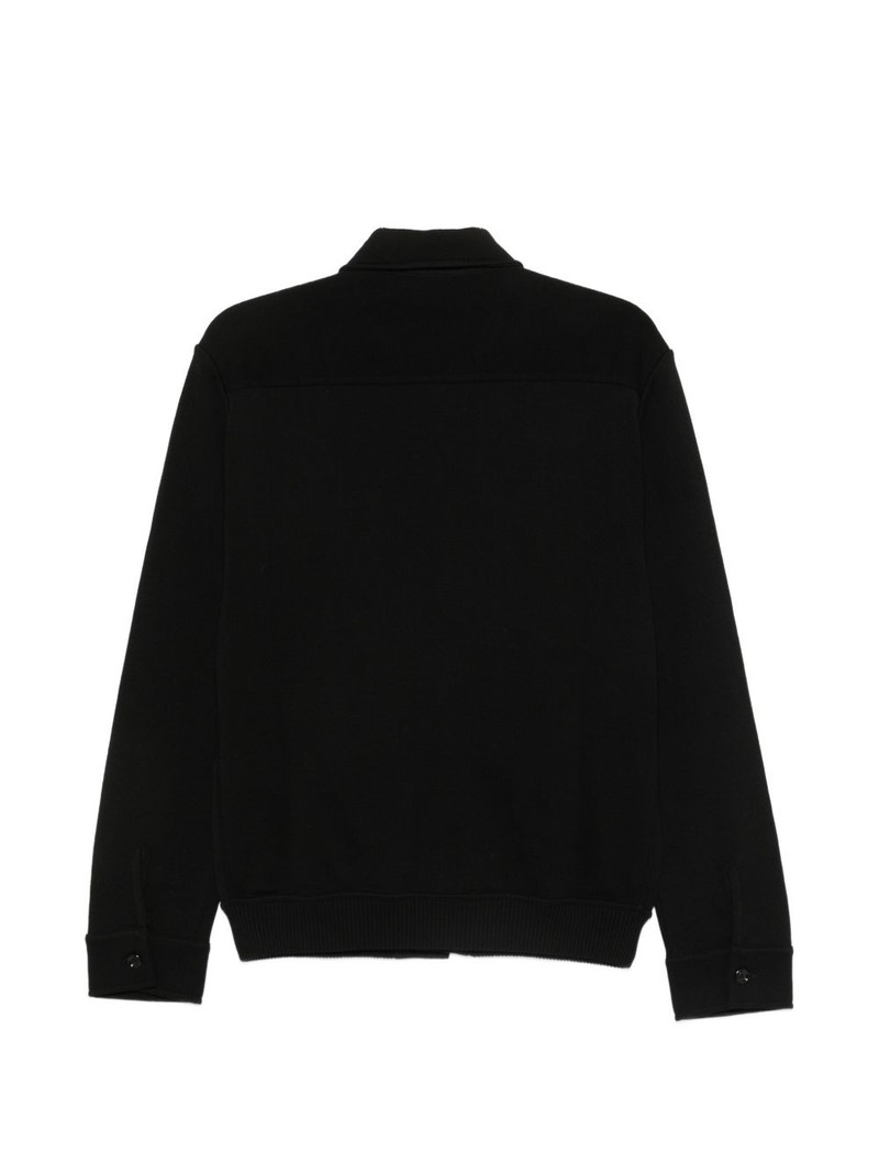 LARDINI button-up flap-pocket cardigan outlook