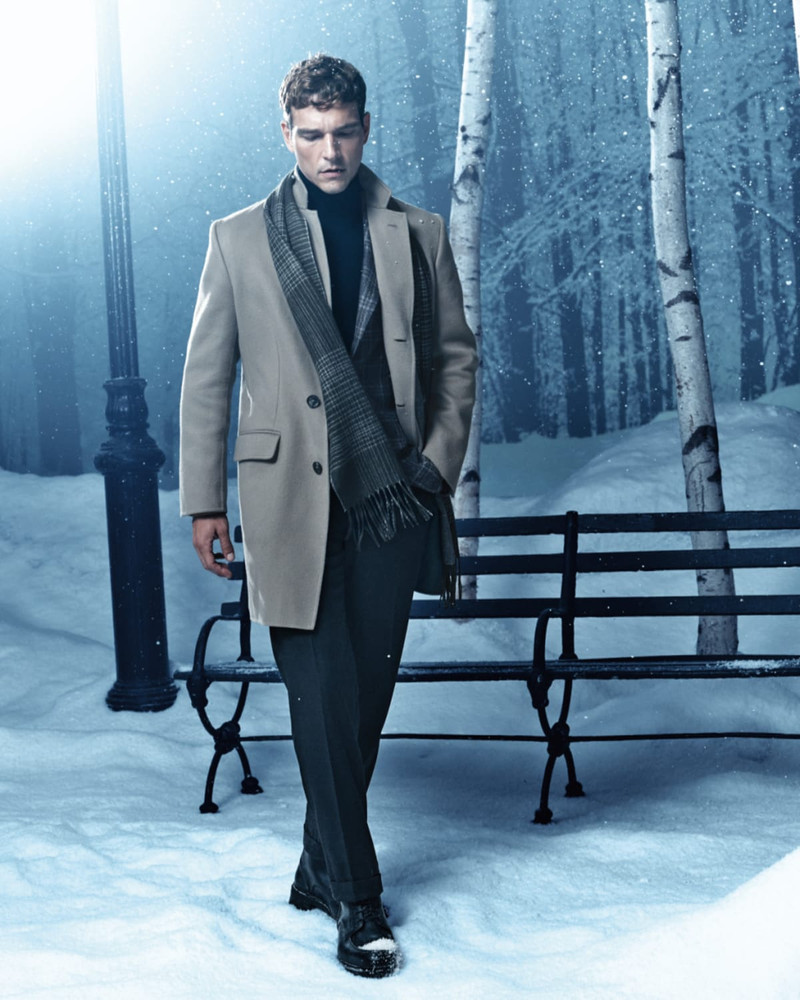 Brioni Men's Wool and Cashmere Double-Face Top Coat outlook