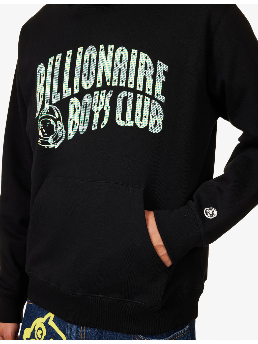 Tritone Arch Logo-Print Cotton Hoody - 5