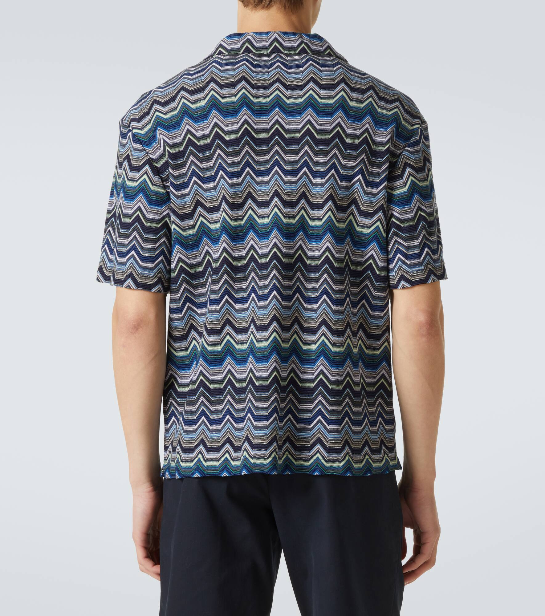 Zigzag cotton shirt - 4