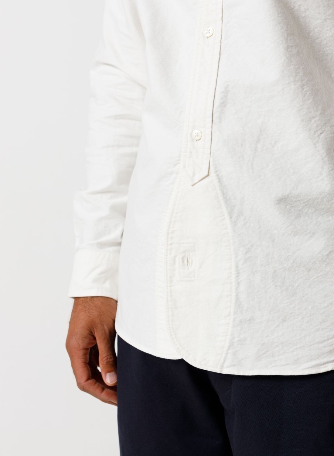 British Officers Shirt in White - 6