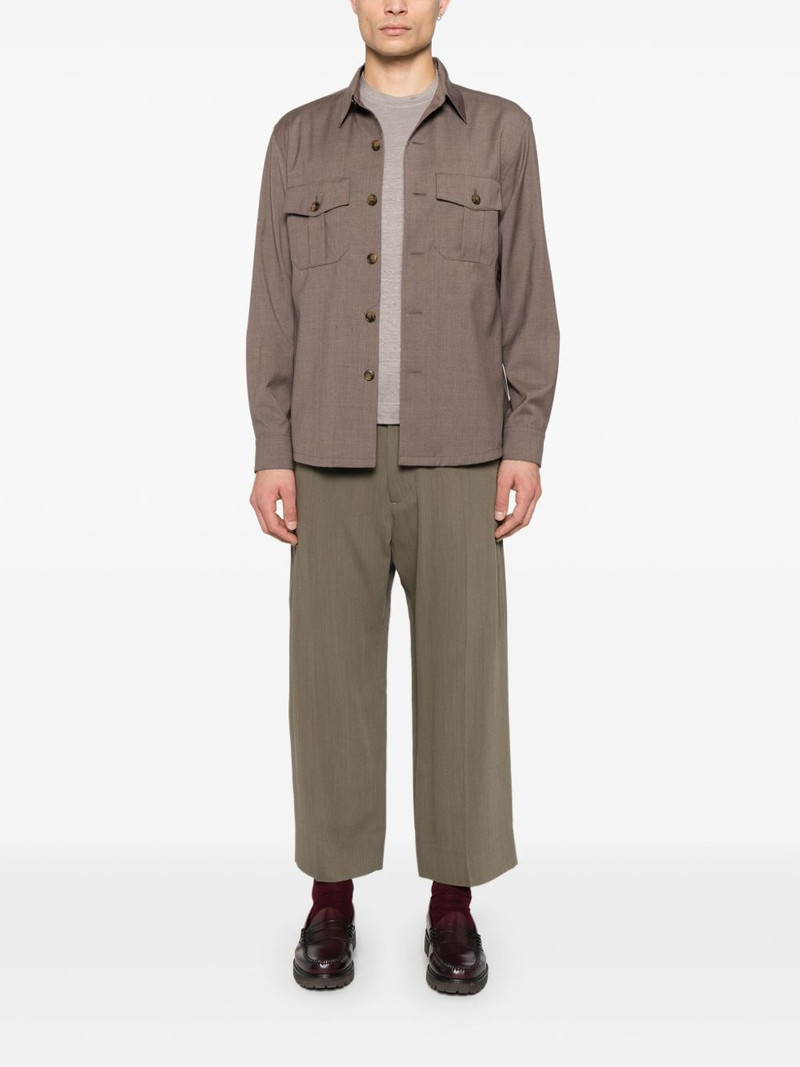 Canali wool shirt outlook