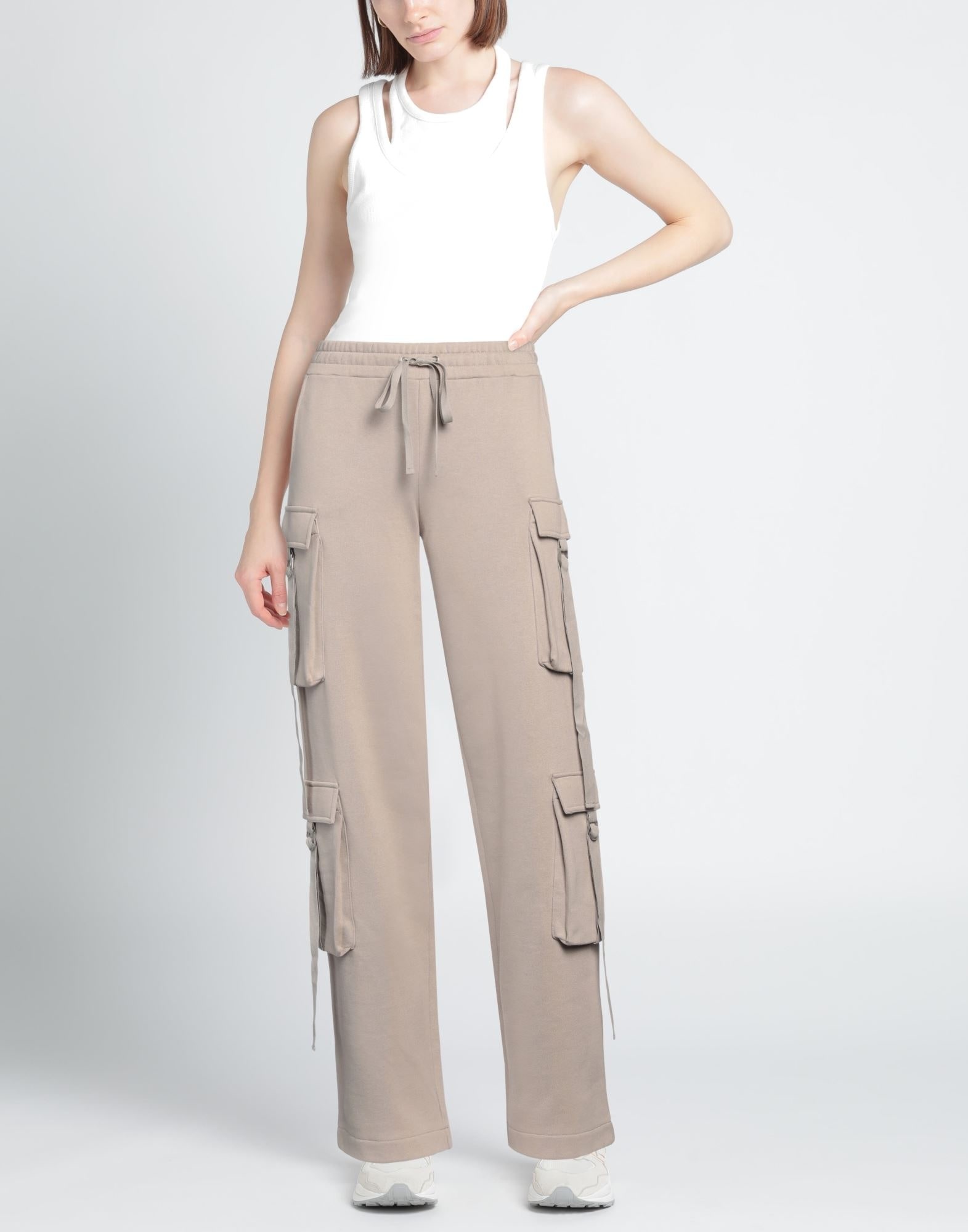 Light grey Women's Casual Pants - 2