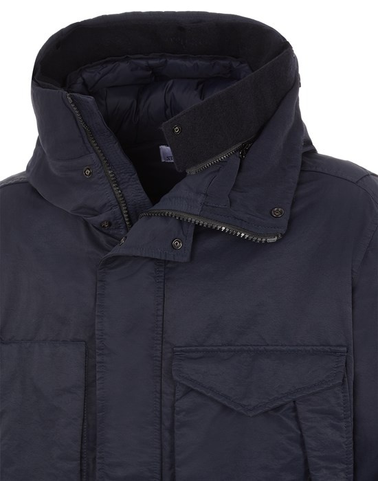 70821 OPAQUE NYLON TWILL DOWN BLUE - 4