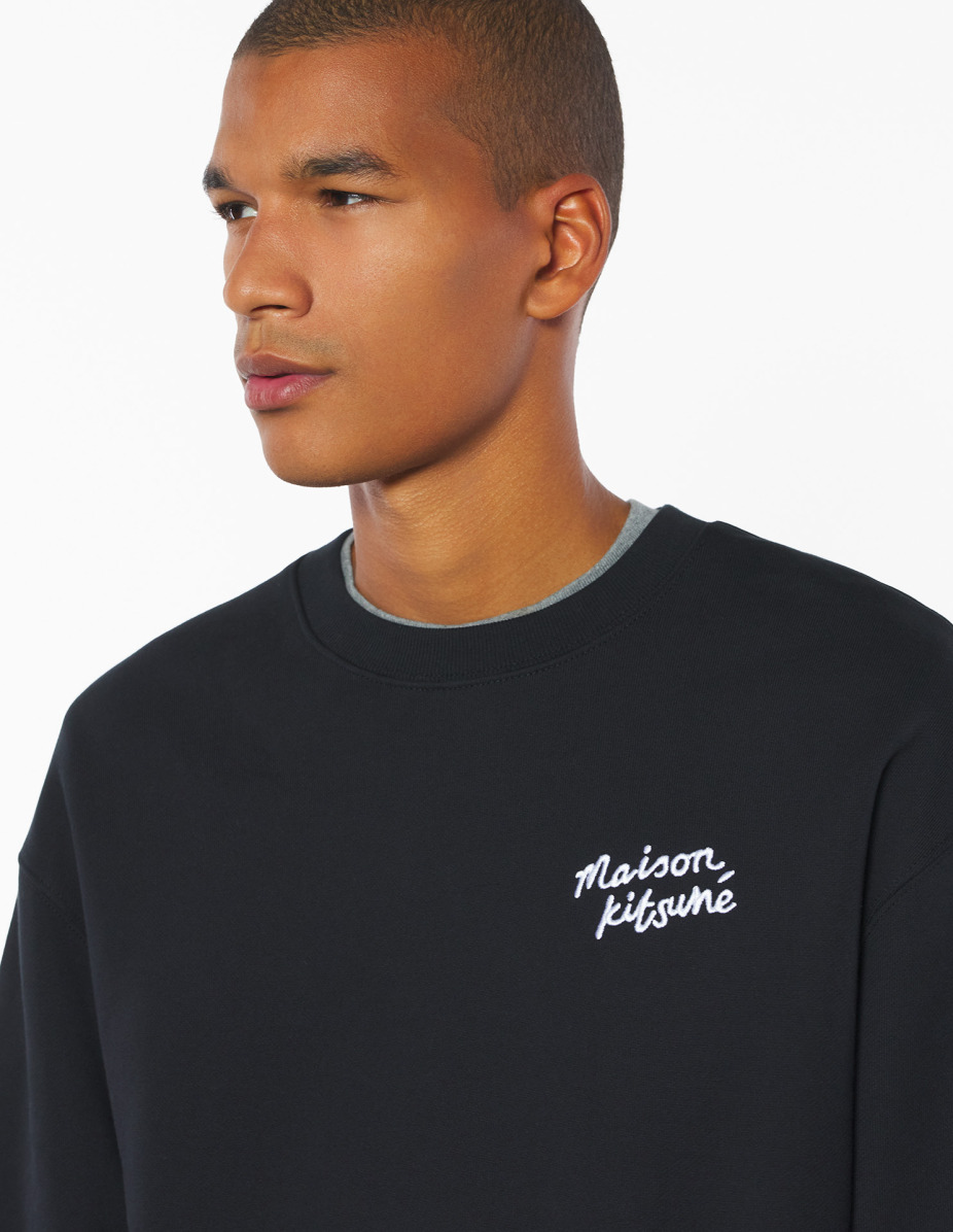 MAISON KITSUNE HANDWRITING COMFORT SWEATSHIRT - 4