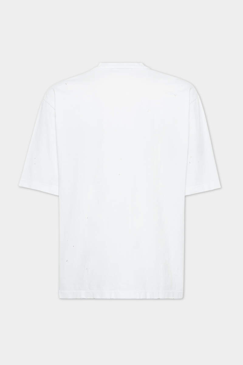 DYED AND DESTROYED LOOSE FIT LODGE CABIN T-SHIRT - 2