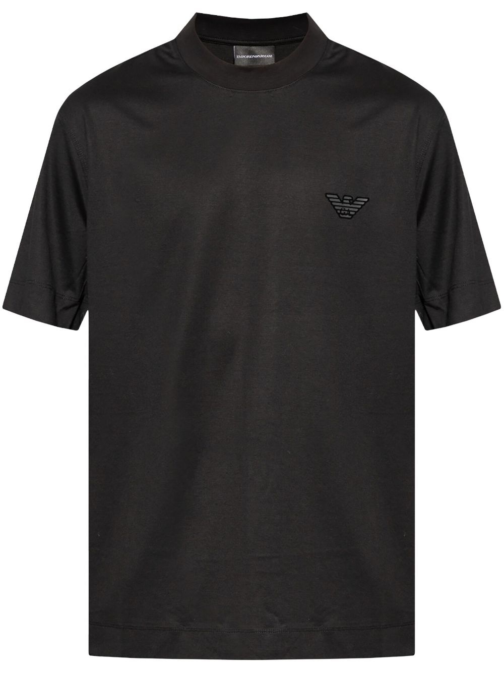 logo-embroidered t-shirt - 1