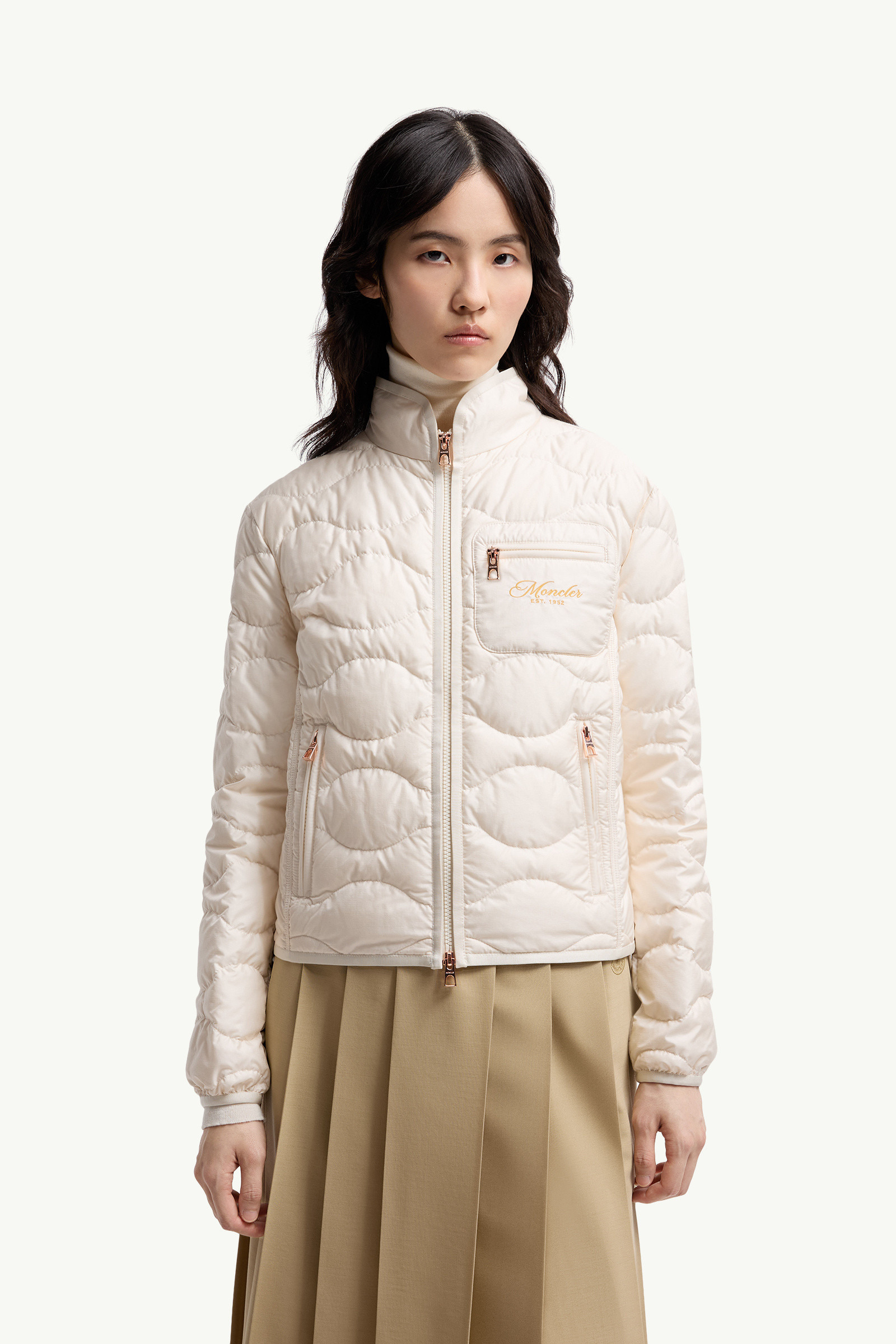 Tegea Wave-Quilted Short Down Jacket - 3