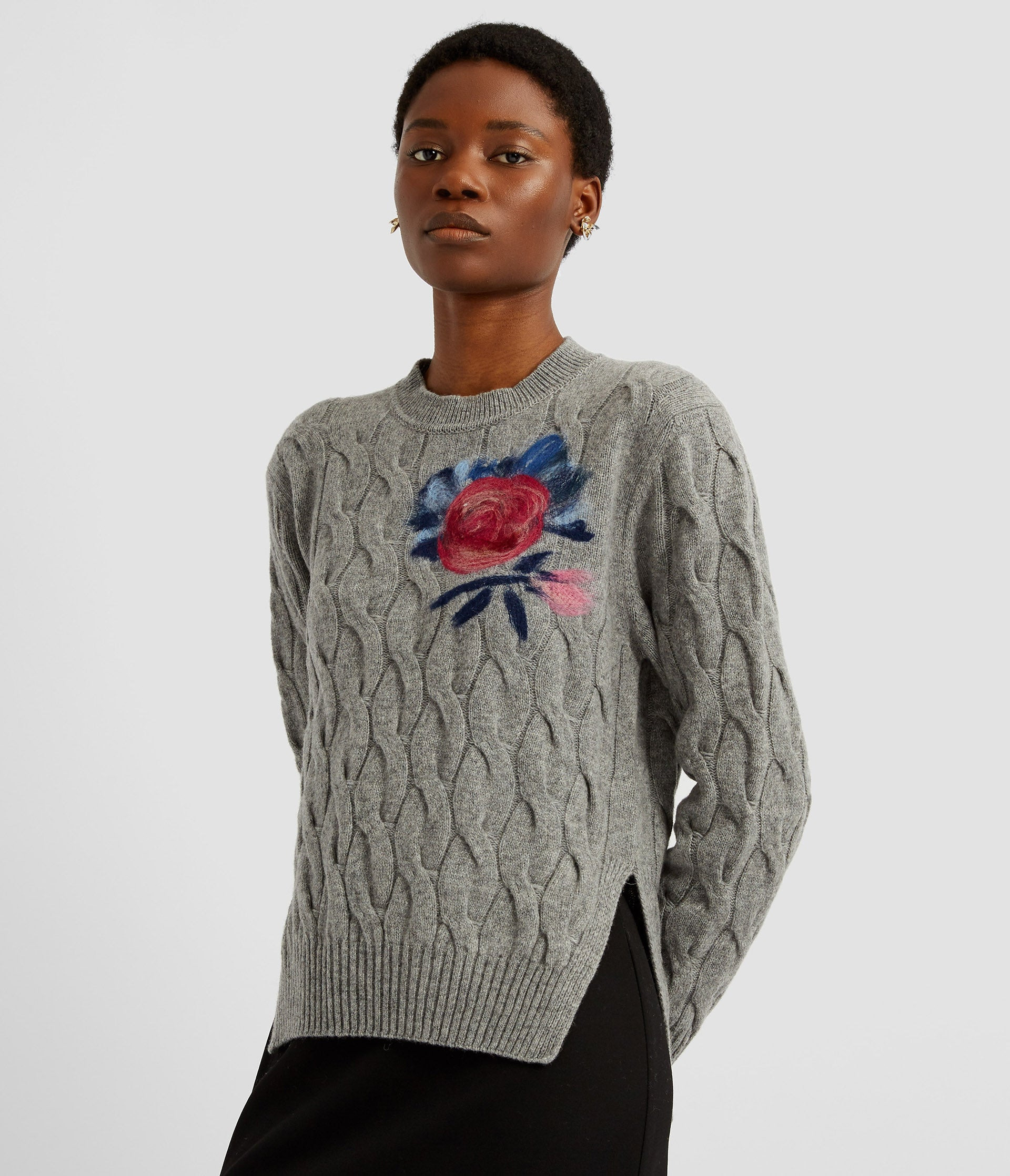 CREW NECK JUMPER - 3
