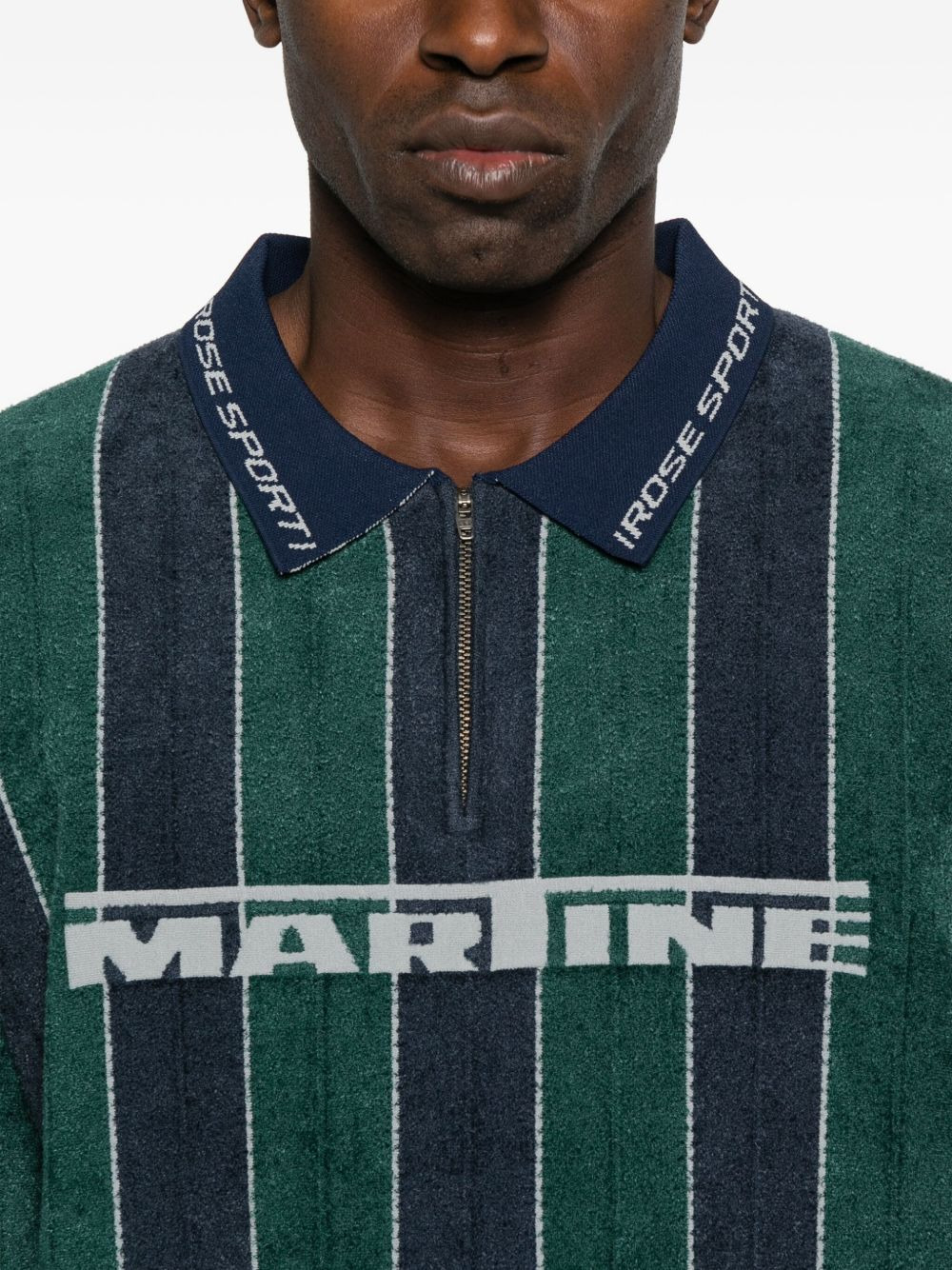 logo-patch polo top - 5