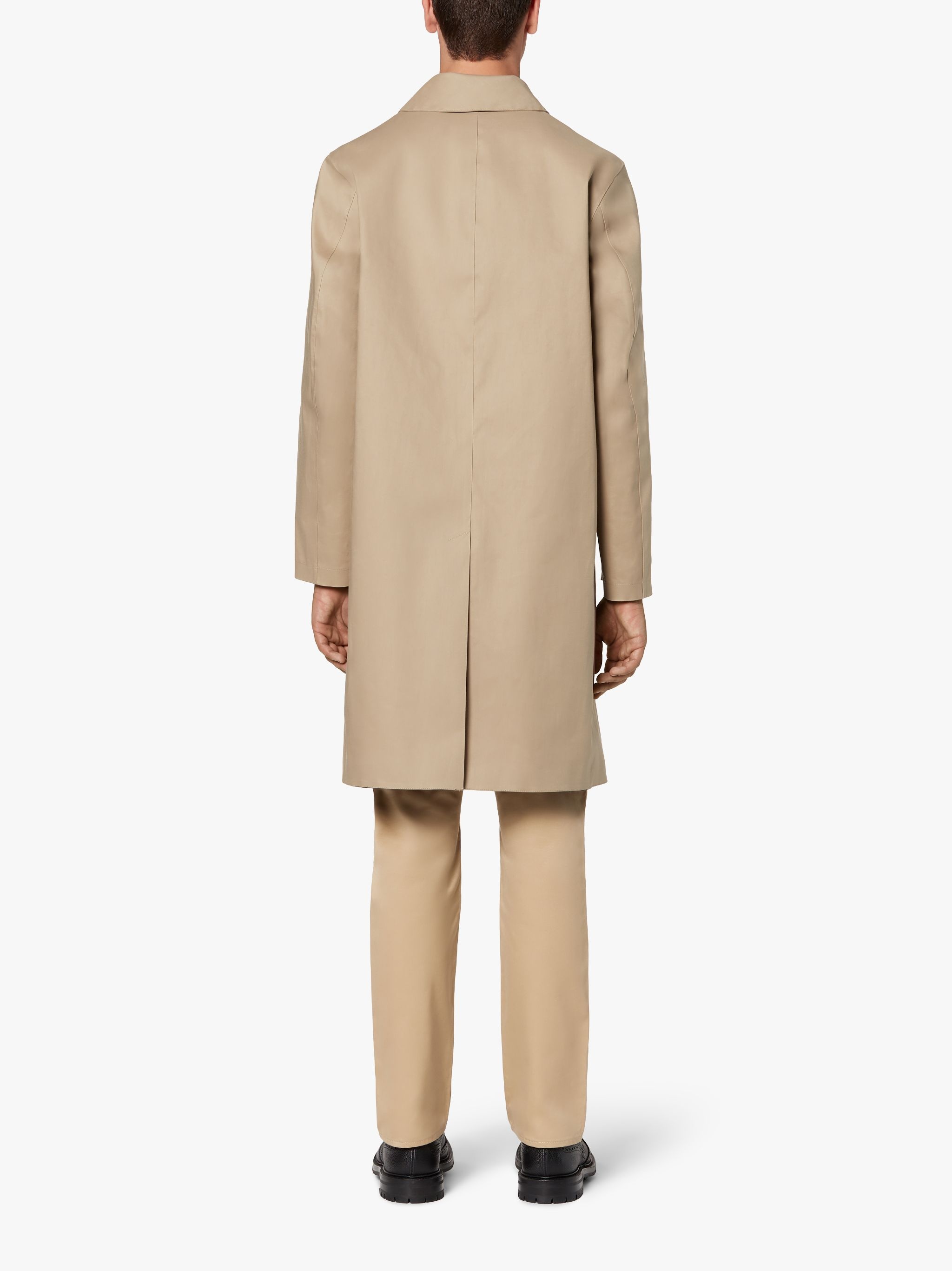 OXFORD FAWN BONDED COTTON 3/4 COAT | GRC-108 - 3