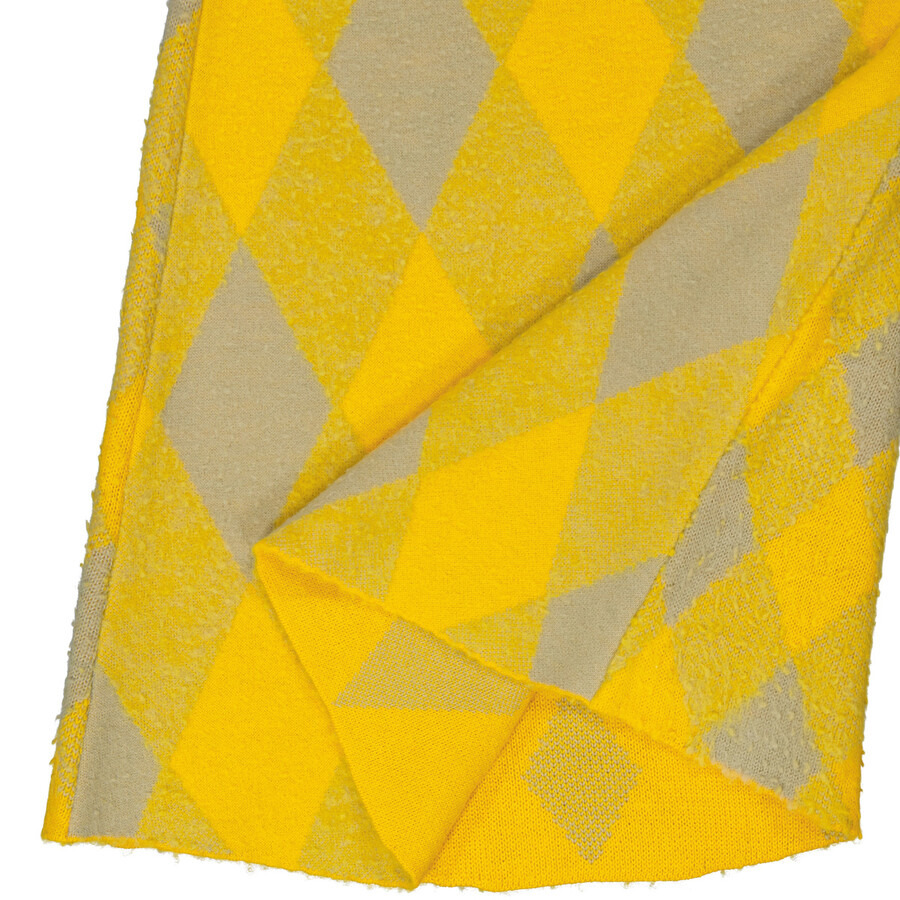 Burberry Argyle Knee Length Wool Skirt - 7