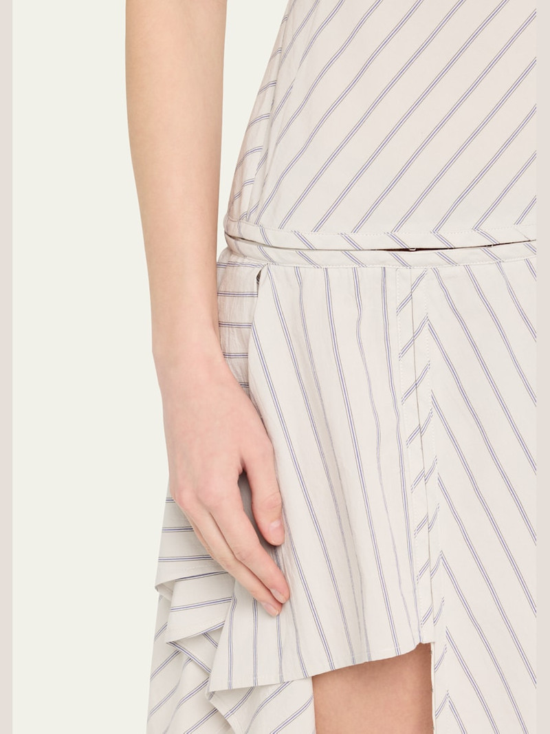 JANE/WADE Stripe Hooks Mini Dress outlook