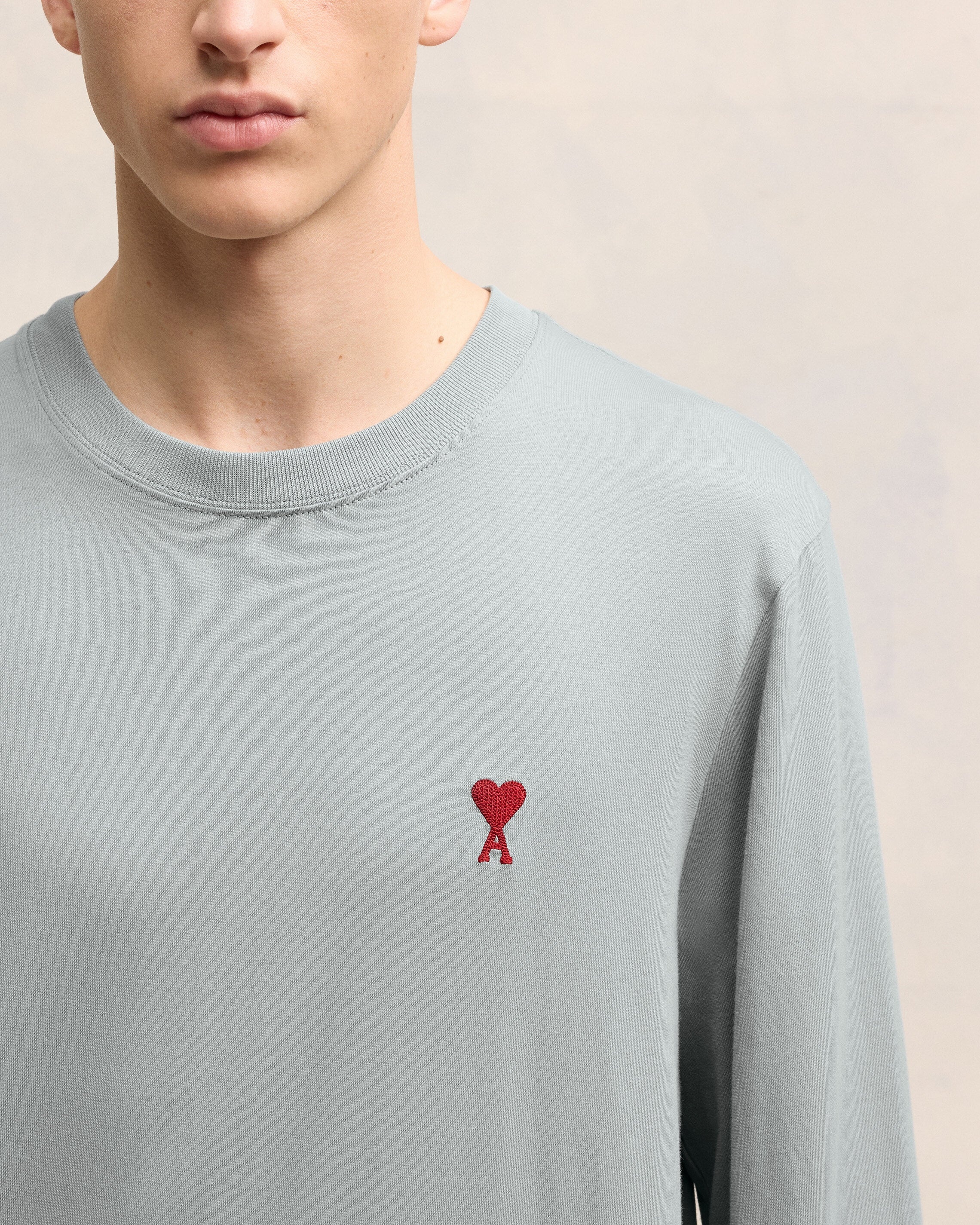 RED AMI DE COEUR LONGLSEEVES T-SHIRT - 4