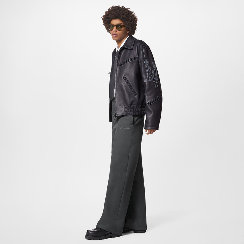 Louis Vuitton LV Frequency Chic Leather Blouson outlook