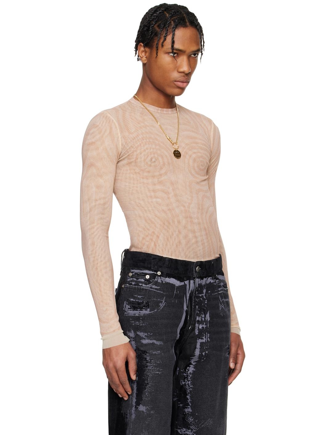 Pink 'The Spirale' T-shirt - 2