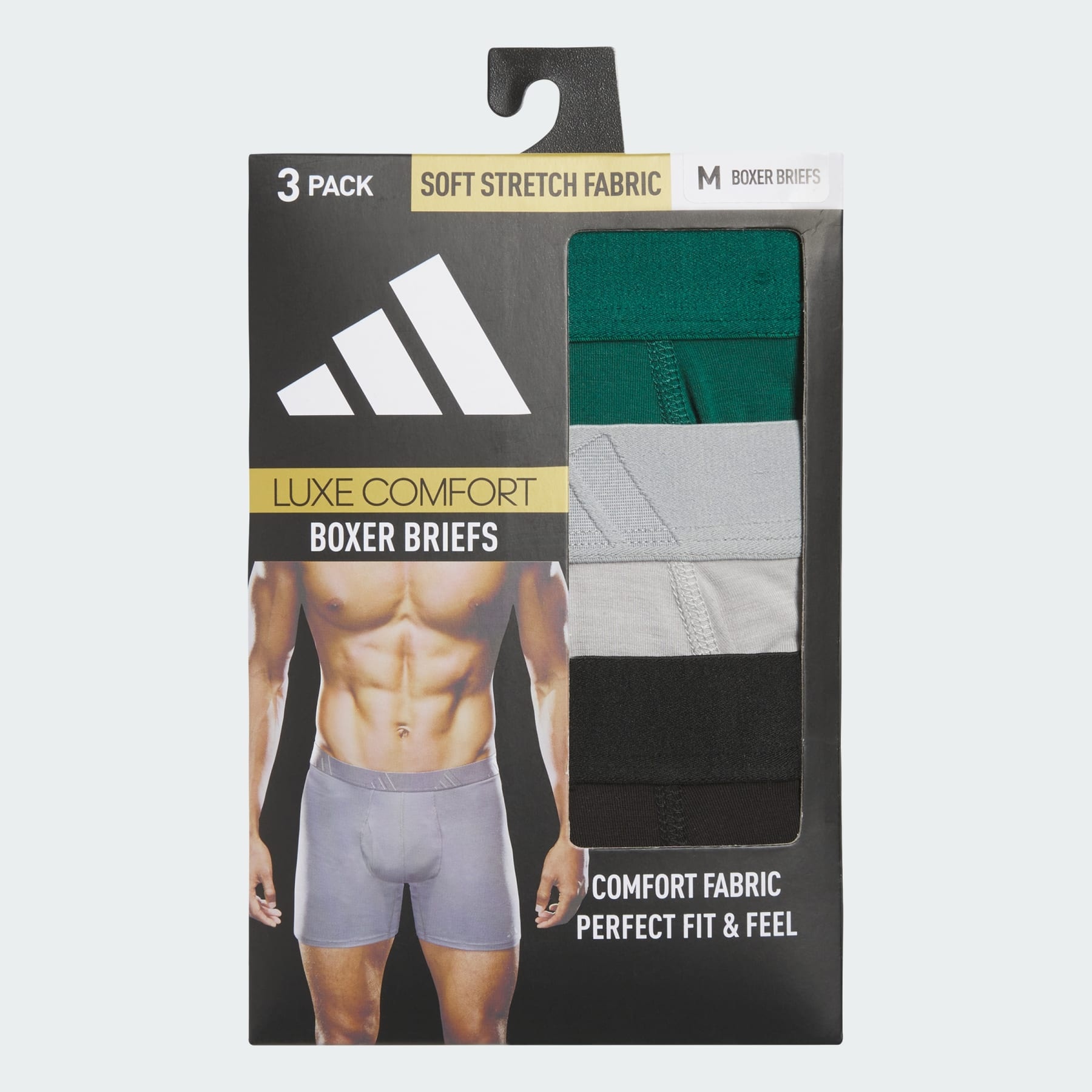 Luxe Comfort 3-Pack Boxer Briefs - 5