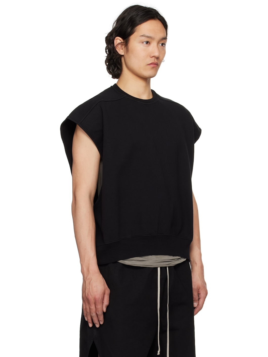 Black Hollywood SL Jumbo Tatlin Sweatshirt - 2