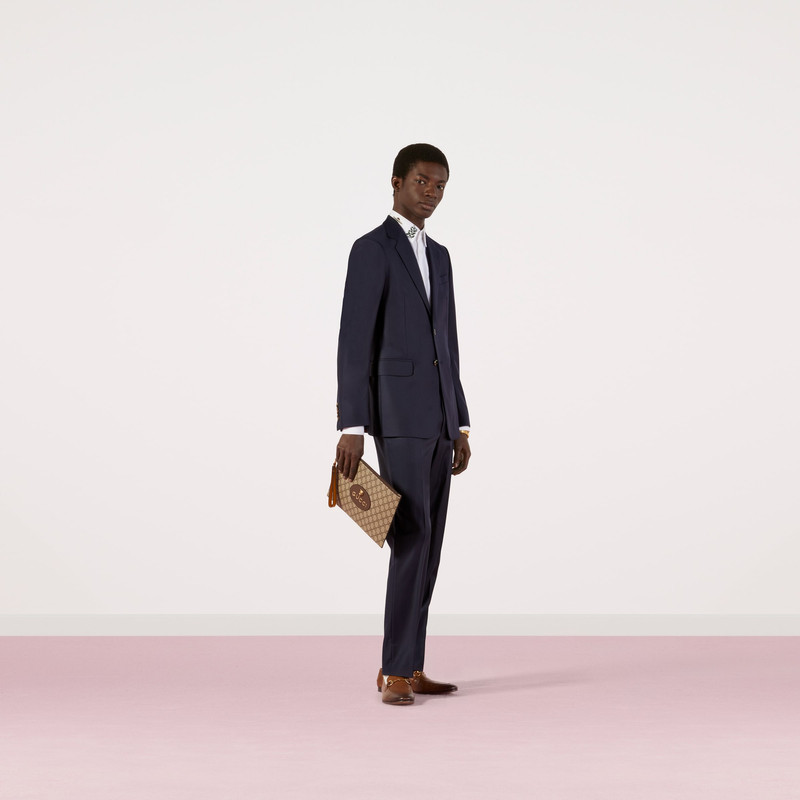GUCCI Straight fit wool suit outlook