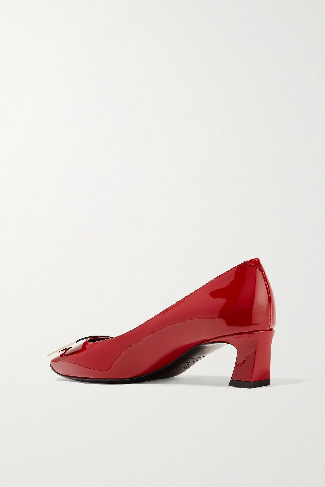 Decollete Trompette patent-leather pumps - 4