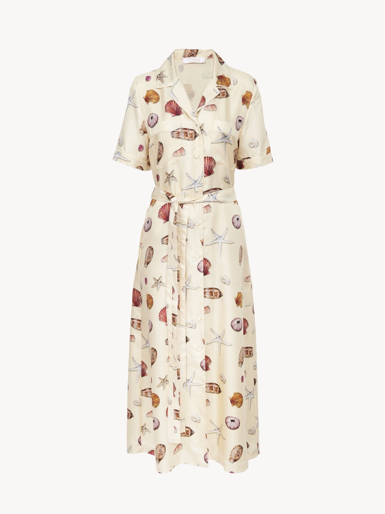 BELTED SHIRT DRESS - 2