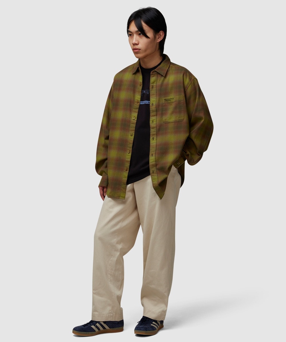 ★thisisneverthat★Flannel Check Shirt Flannel Check Shirt - thisisneverthat®