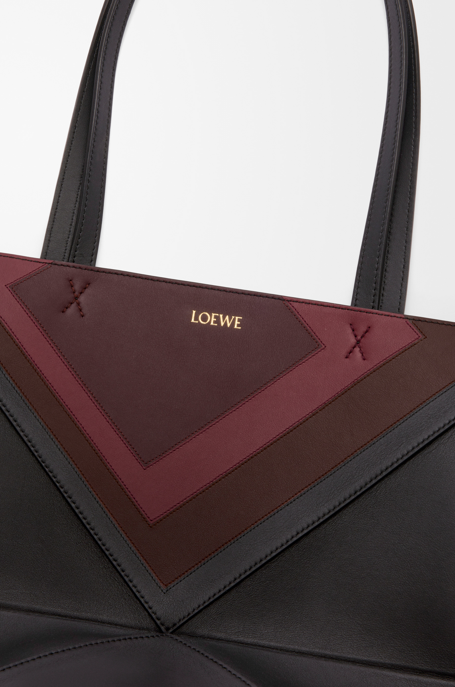 Medium Puzzle Fold tote in nappa calfskin - 10