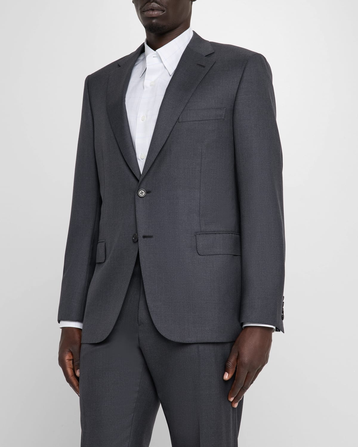 Men's Brunico Virgin Wool Two-Piece Suit - 6