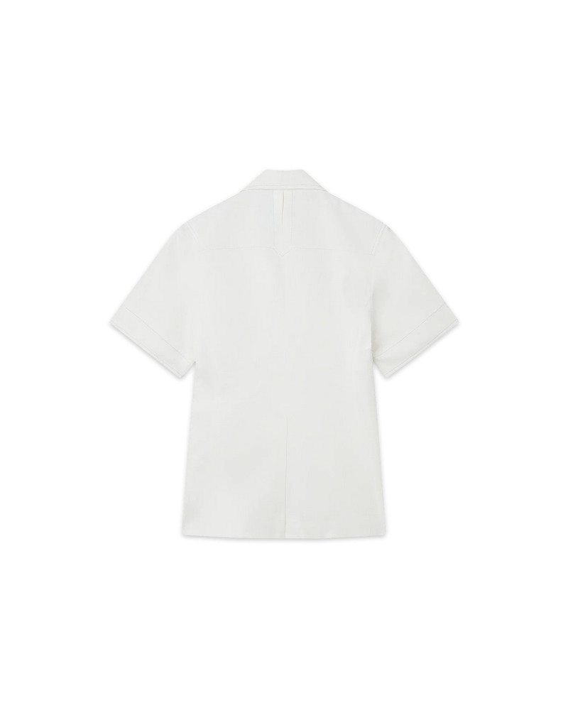 Short Sleeve Safari Jacket | Casablanca Paris 2