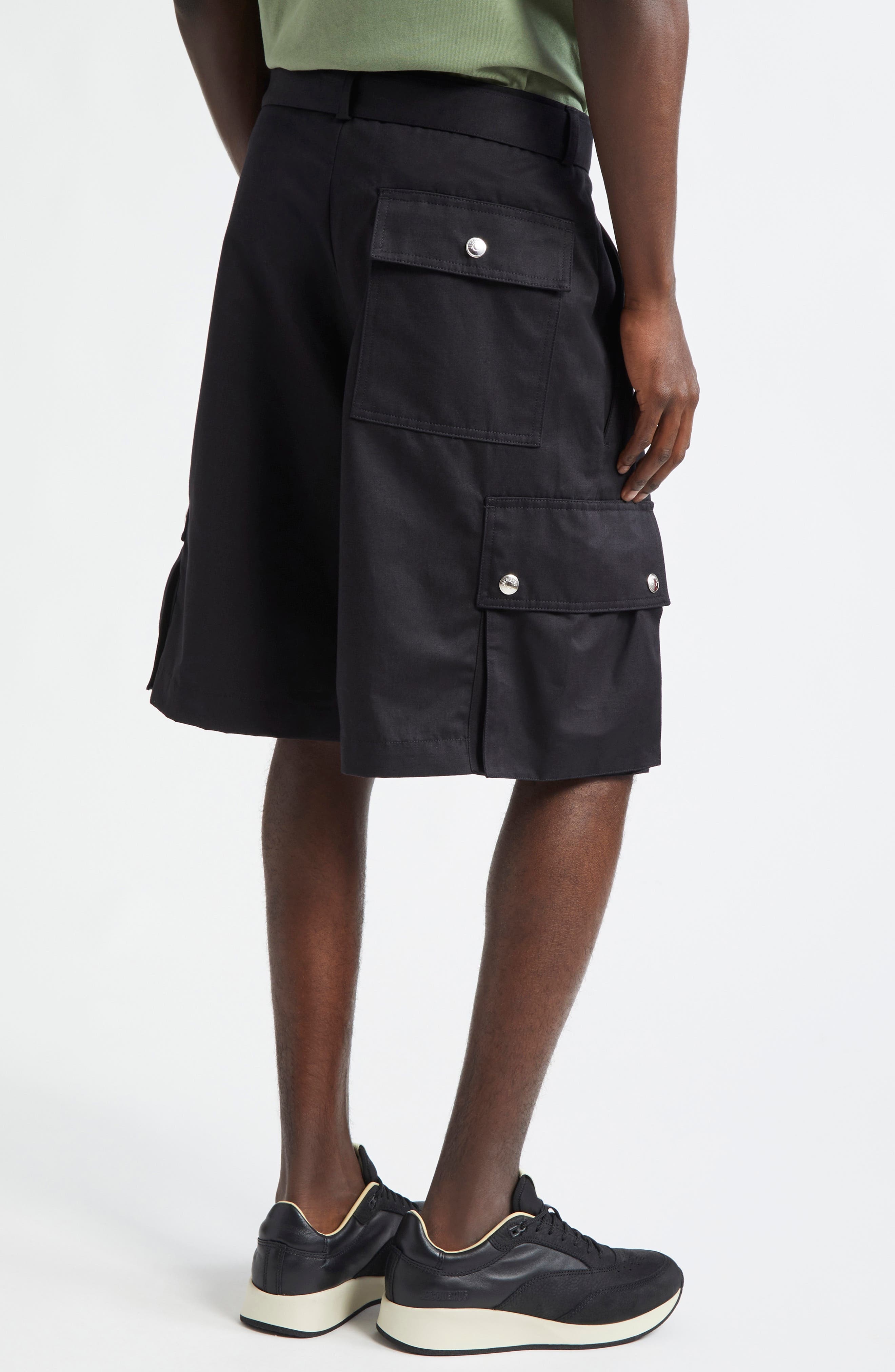 Jacquemus Le Cargo Bermuda Shorts in Black at Nordstrom - 3